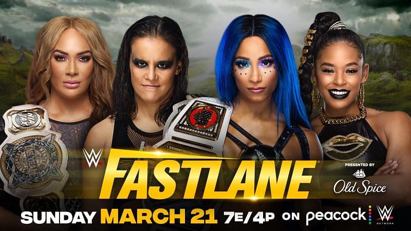 Shayna Baszler & Nia Jax (C) Vs. Sasha Banks & Bianca Belair